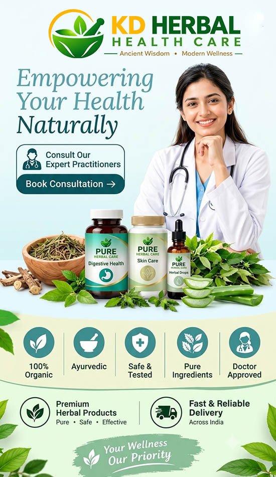 KD Herbal Healthcare promo